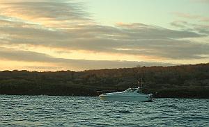 Day's end at Chicken Hill, Galapagos Islands.